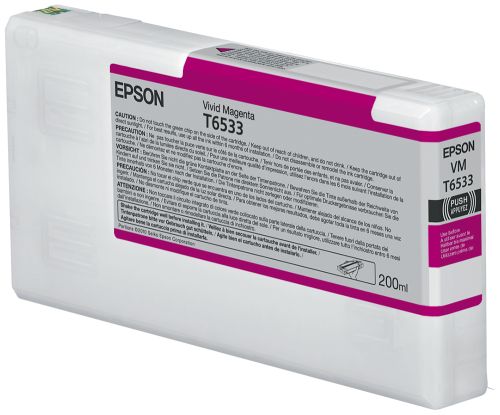 Epson GF Stylus Pro-4900 Cartucho Magenta vivo(200 ml) , Epson , EPSC13T653300 , 10343877634